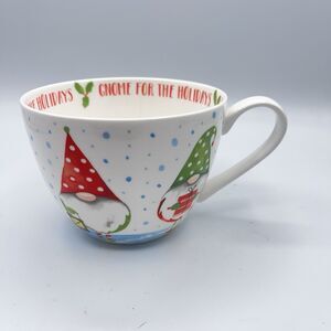 Portobello Mug Gnome For The Holidays Coffee Latte Bone China Cup Christmas